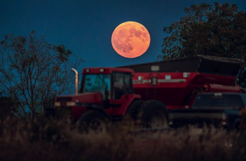 В эти выходные нас ждет полнолуние в сочетании с полным лунным затмением — вот что будет происходить